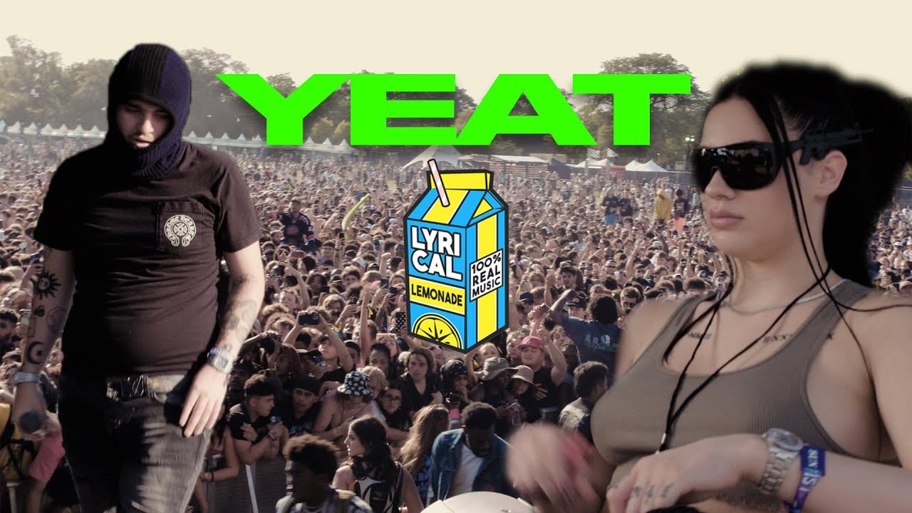 Yeat performing live at Lyrical Lemonade Summer Smash — filmed by Deeds Media Group